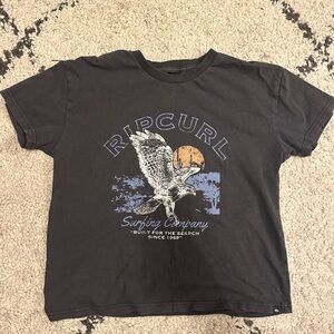 Ripcurl Graphic T-shirt Gray Sz S